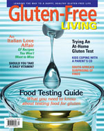 Gluten-Free Living Magazine - Fall 2009